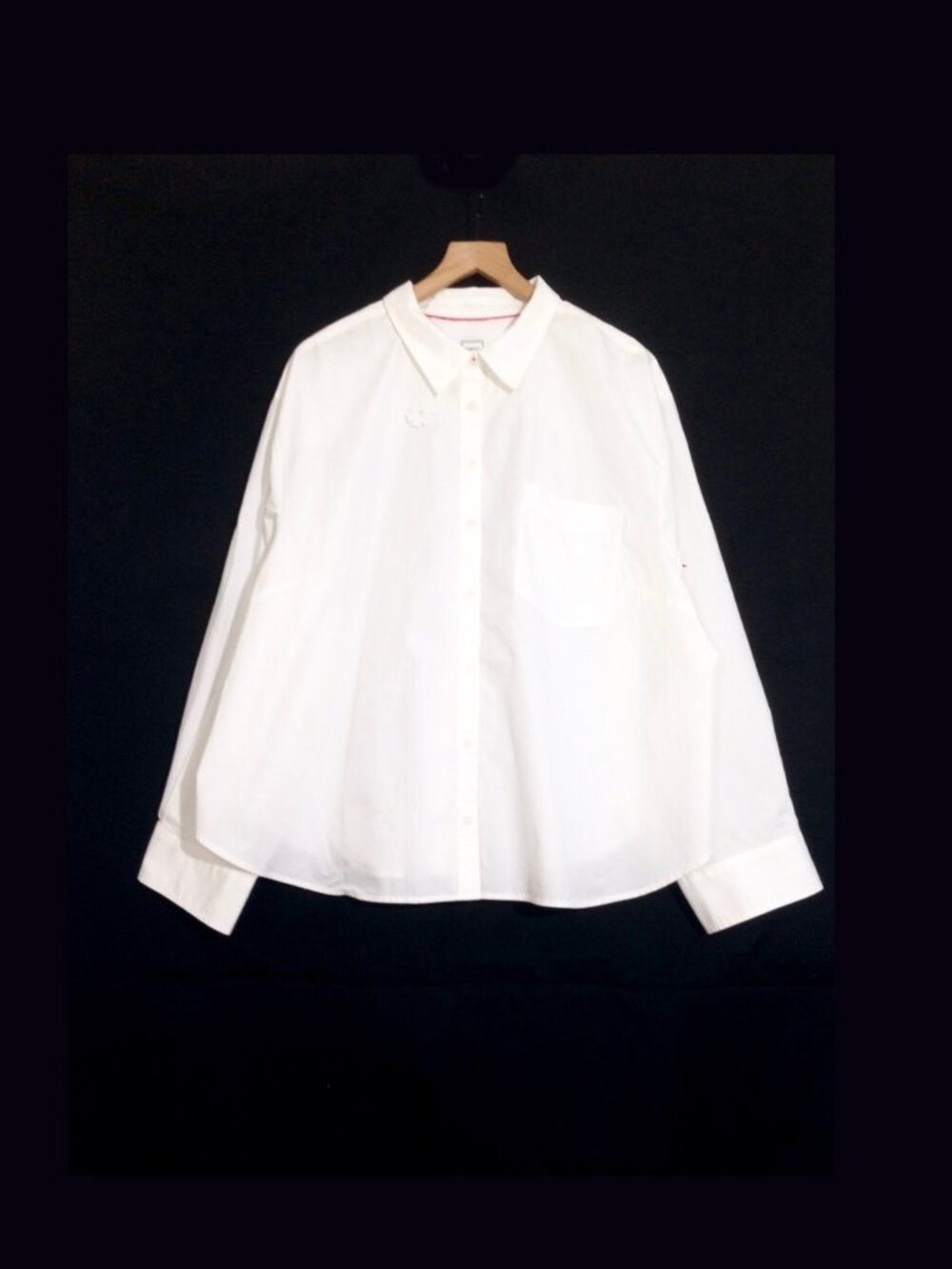 Maeve Classic White Button-up Sample Shirt - Size 2X - NWT
